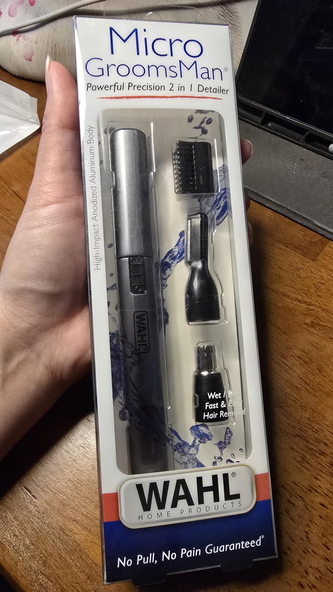 Wahl Micro Groomsman Battery Personal Trimmer for Eyebrows, Nose & Ear customer photo 1