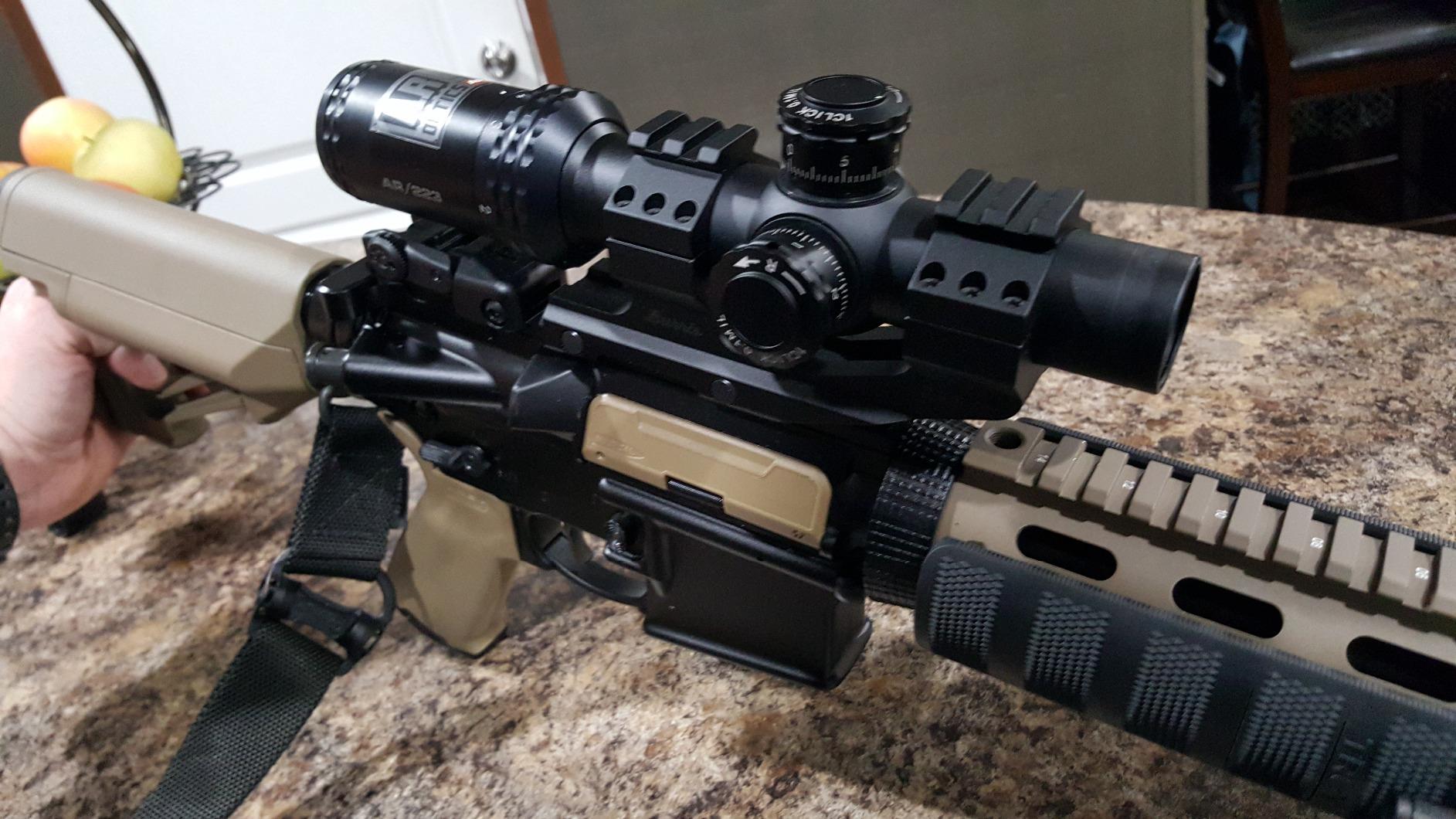 Bushnell Optics, Drop Zone Reticle Riflescope with Target Turrets, Matte Black, 1-4x/24mm customer photo 1