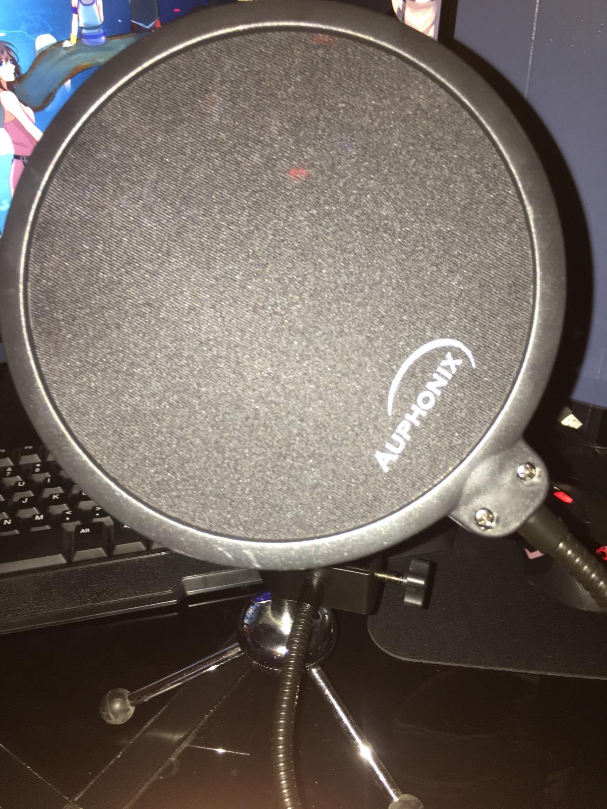 Microphone Pop Filter (MPF-1) 6-inch Diameter With Double Mesh Filter Screen customer photo 1