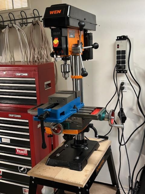 POWERTEC Tool Stand, MDF Split Top Expands to 20