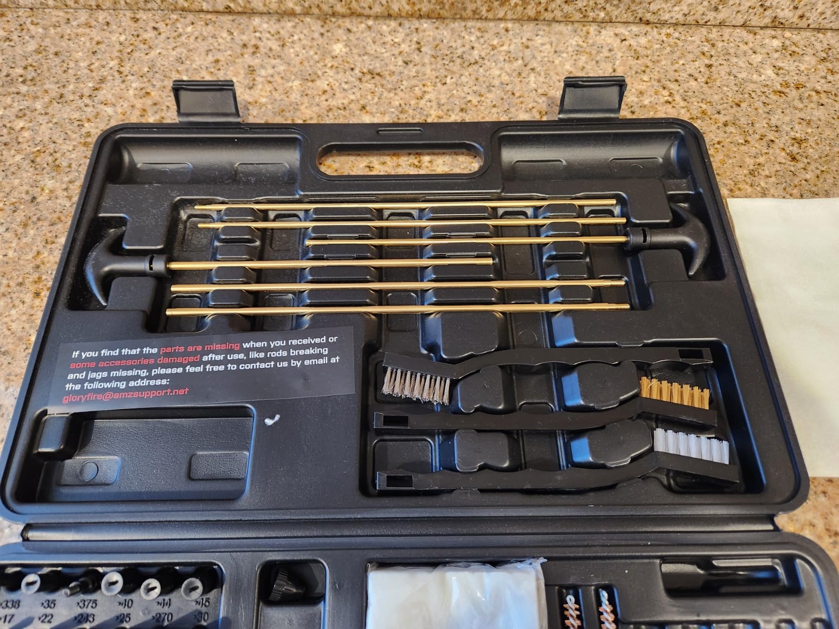 GLORYFIRE Universal Gun Cleaning Kit with Jags and Rods for All Caliber customer photo 2