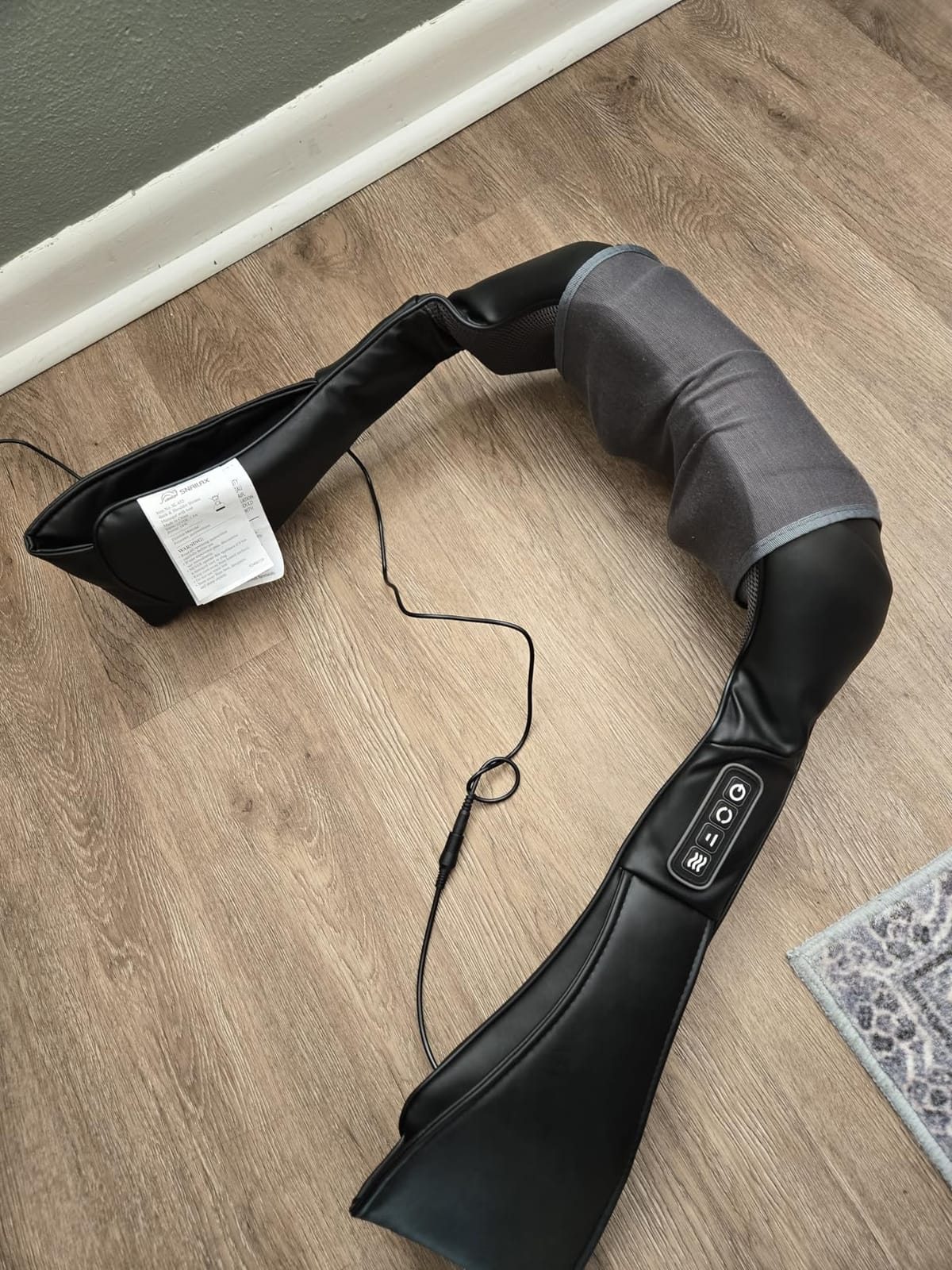 Shiatsu Neck & Shoulder Massager with Heat, Deep Tissue Back Massager customer photo 1