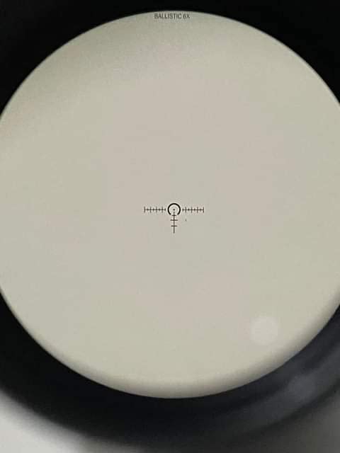 Burris Optics LPVO RT-6 1-6x24mm Tactical Riflescope with Illuminated Ballistic Reticle, True 1x Magnification, Integrated Throw Lever, 30mm Tube, Rear Focal Plane, Matte Black customer photo 1