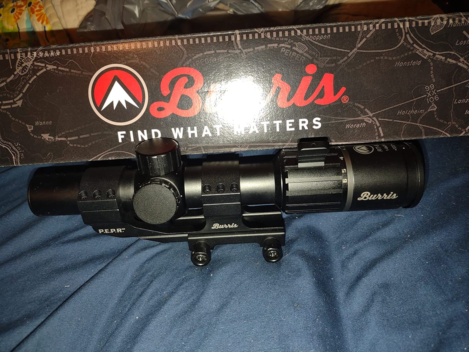 Burris Optics LPVO RT-6 1-6x24mm Tactical Riflescope with Illuminated Ballistic Reticle, True 1x Magnification, Integrated Throw Lever, 30mm Tube, Rear Focal Plane, Matte Black customer photo 2