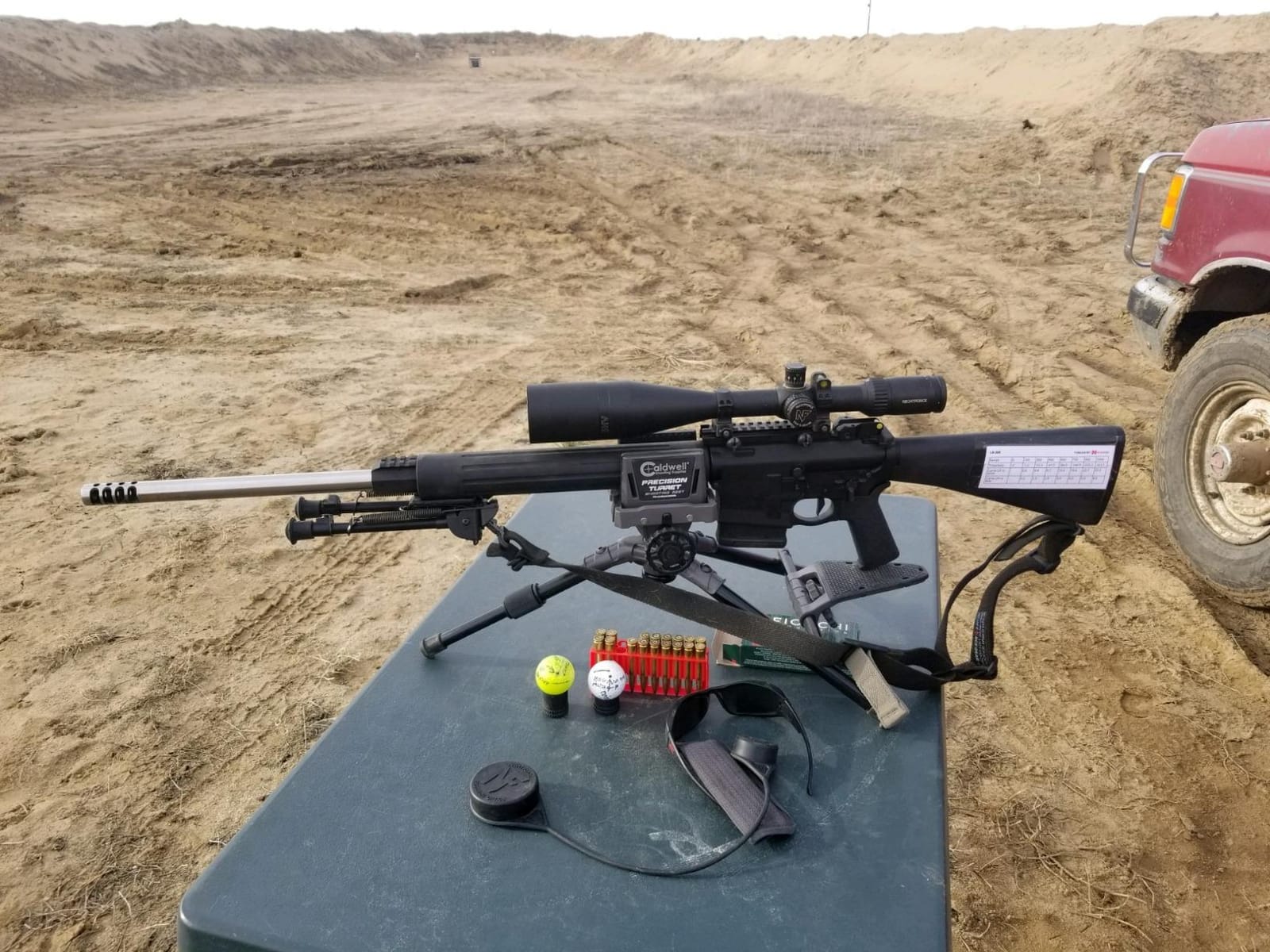 Caldwell Precision Turret Gun Clamp Shooting Rest customer photo 1