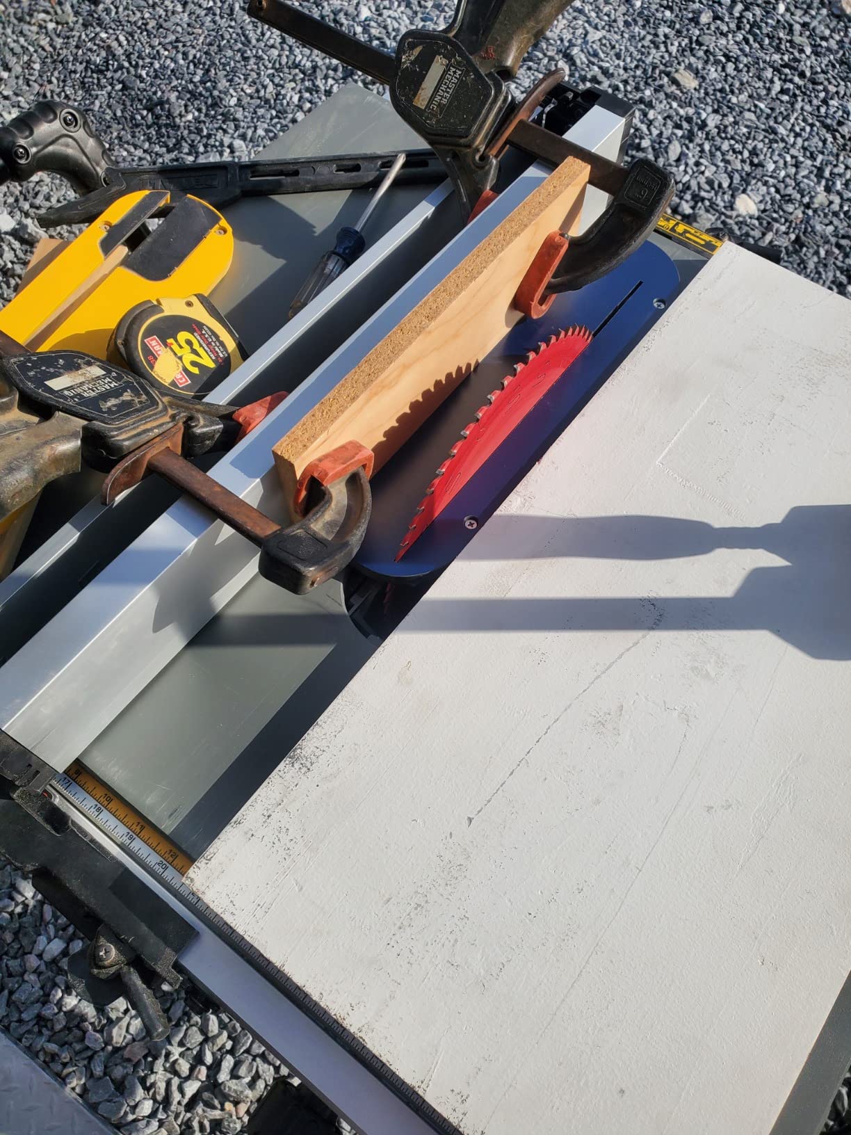 Leecraft DW-3 Zero-Clearance Dado Table Saw Insert for Dewalt Saws (Colors May Vary) customer photo 1