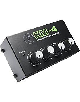 Mackie HM-4 Headphone Amplifier (4-Channel), Compact Splitter, Black customer photo 1