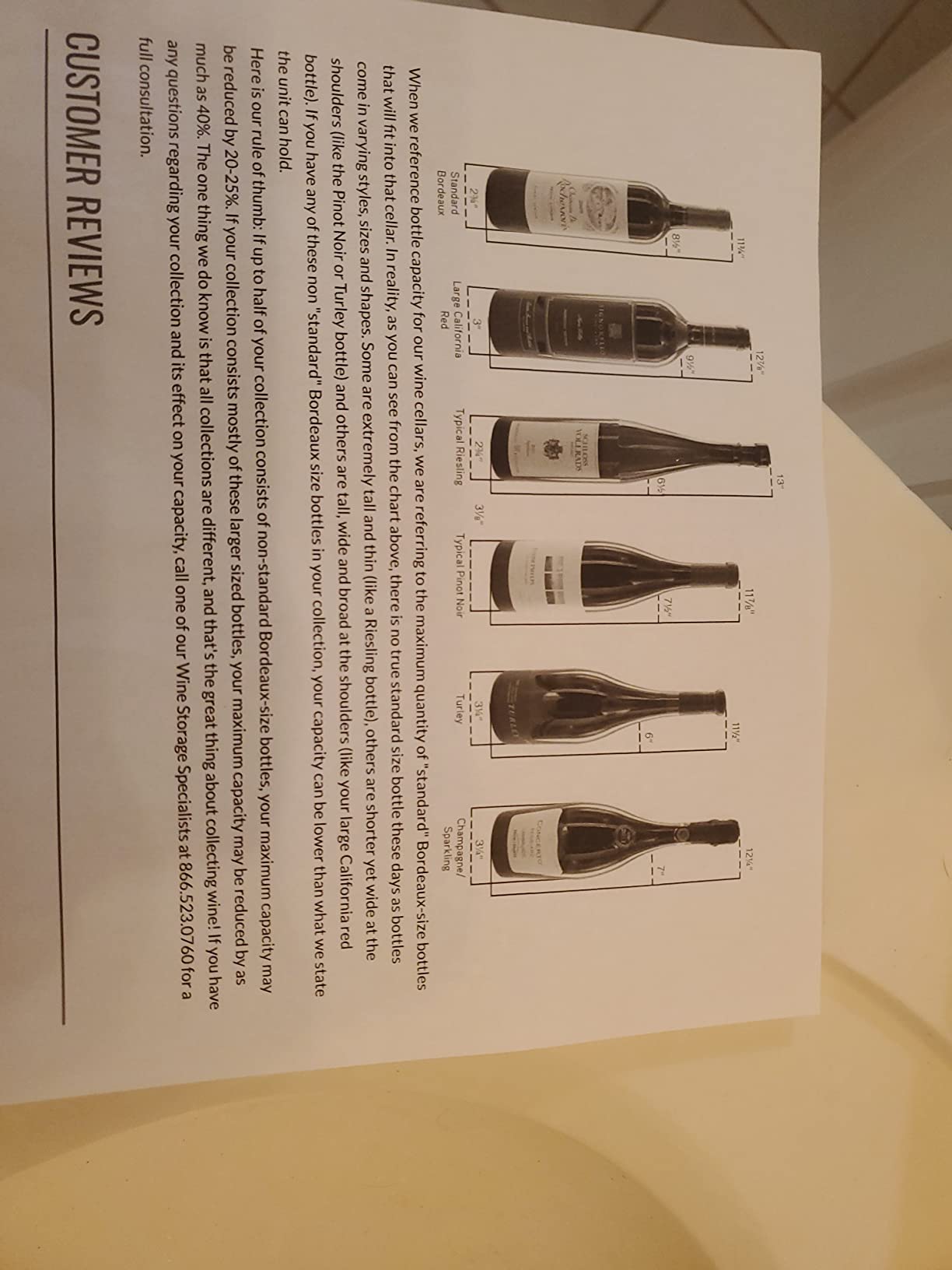 Whynter Large Capacity Wine Refrigerator, 100 Bottle, BWR-1002SD customer photo 1