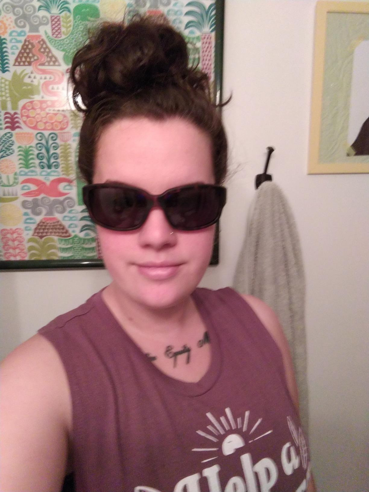 KastKing Skidaway Polarized Sport Sunglasses for Men and Women, Wrap Design customer photo 1