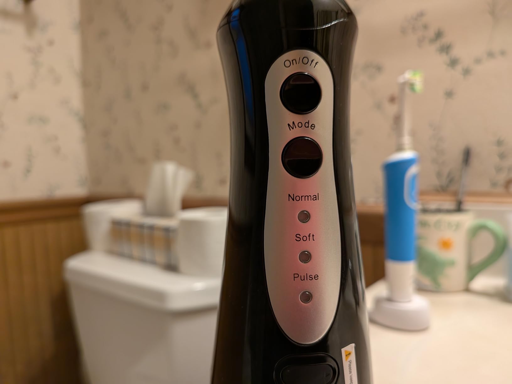 Nicefeel Water Flosser, 300ML Portable Water Dental Pick Cordless for Teeth, Braces, Sensitive Gum, Oral Irrigator for Travel & Home with 5 Jet Tips & 3 Modes, Rechargeable, IPX7 Waterproof customer photo 2