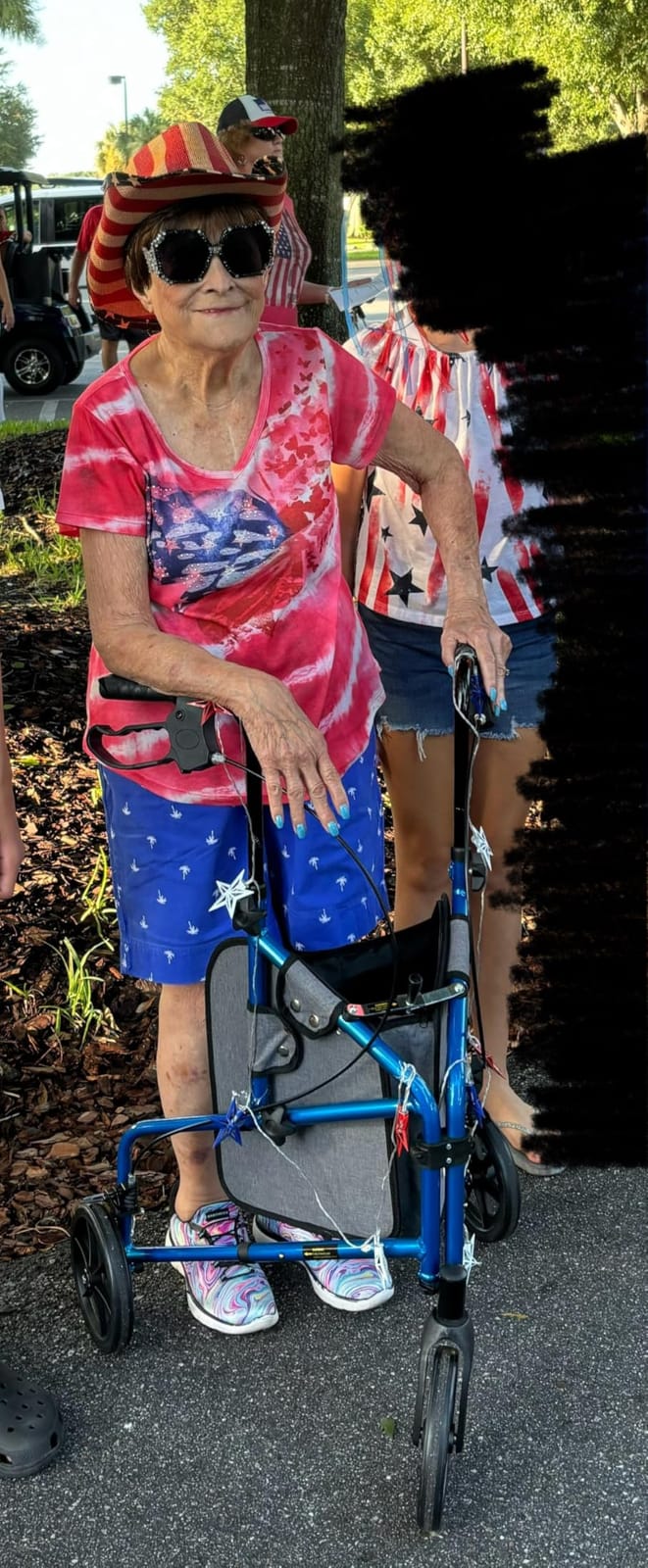 Vive Mobility 3 Wheel Walker for Seniors - Foldable Narrow Rollator Walker customer photo 2