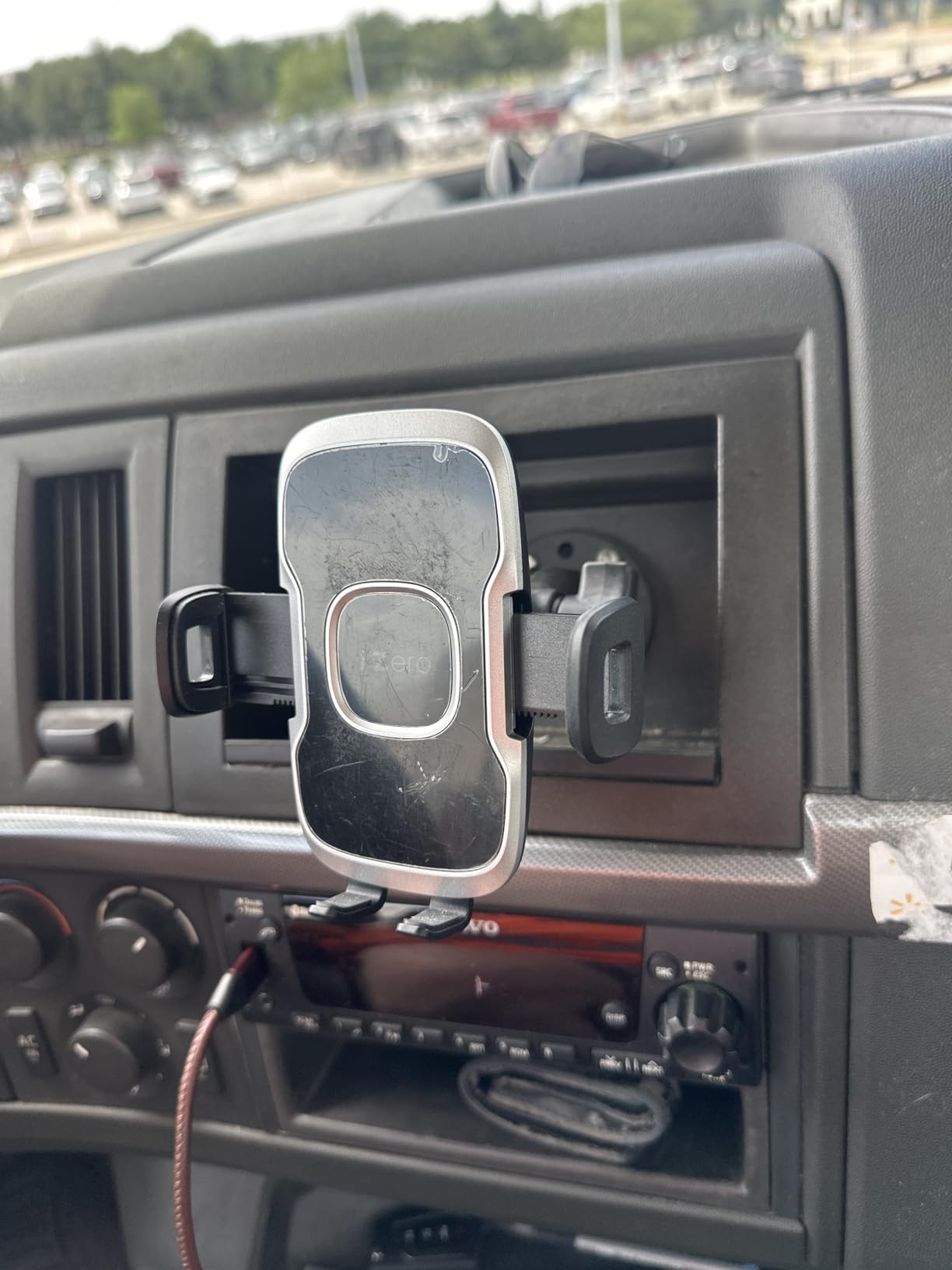 1Zero Solid Car Truck Phone Mount Holder with 14-Inch Gooseneck Long Arm customer photo 2