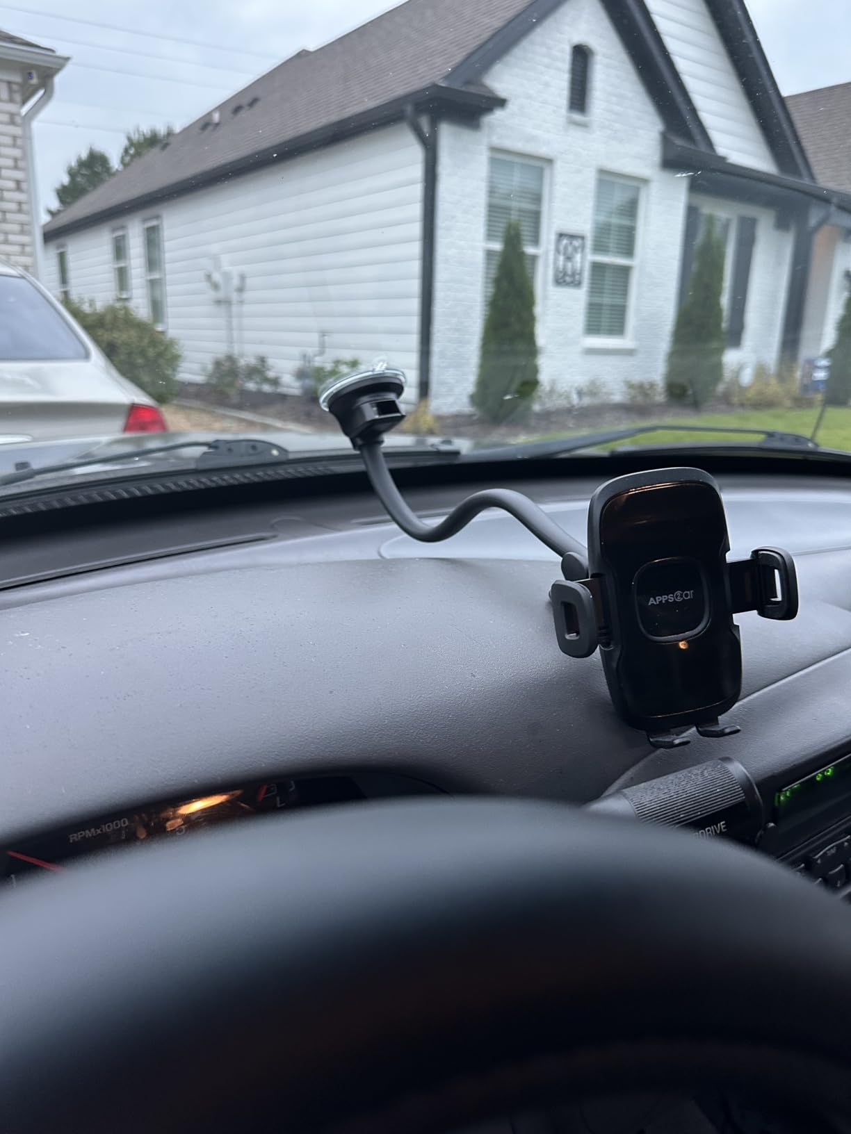 APPS2Car 14'' Gooseneck Car Truck Phone Holder, Windshield Phone Mount customer photo 2