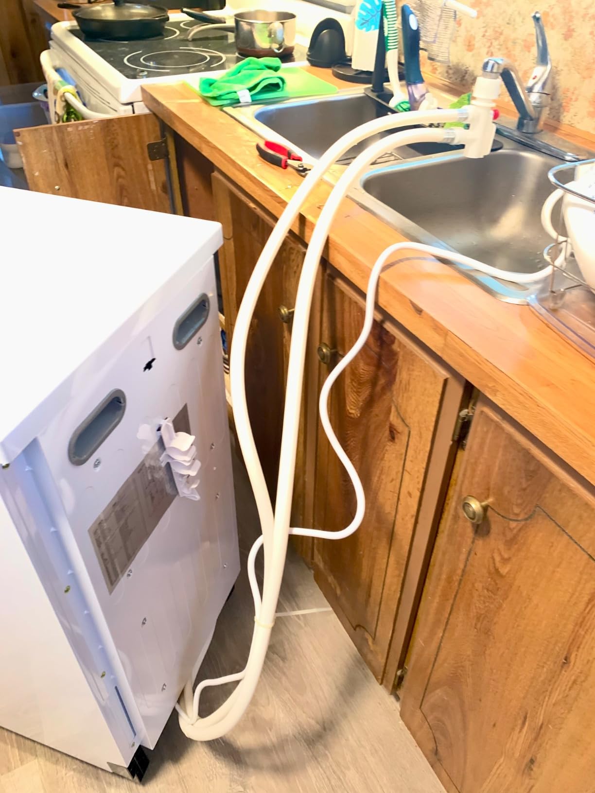 SPT SD-9263W 18″ Energy Star Portable Dishwasher – White customer photo 1
