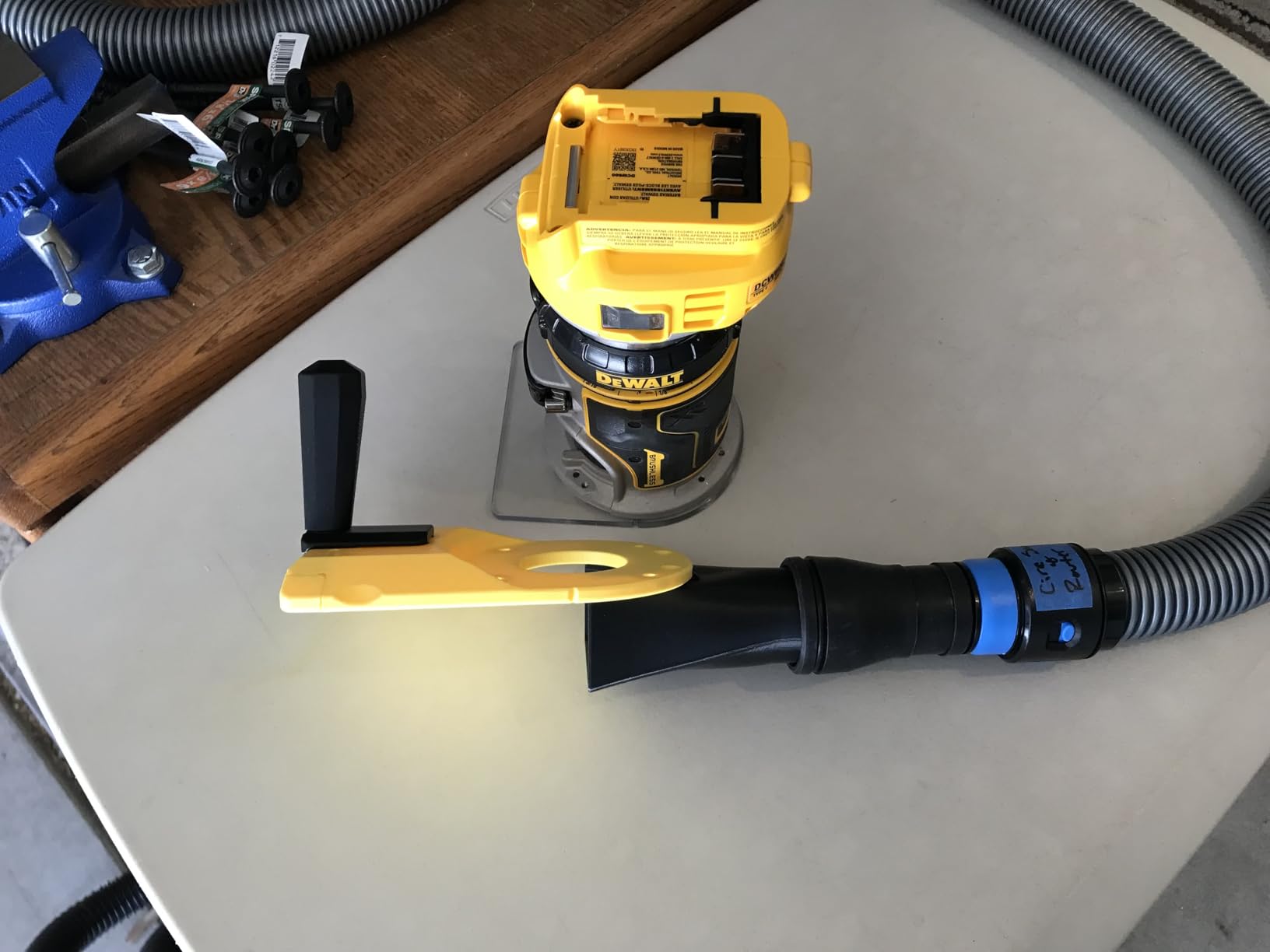 Cen-Tec Systems 94709 Quick Click 16 Ft. Hose for Home and Shop Vacuums with Expanded Multi-Brand Power Tool Adapter Set for Dust Collection customer photo 1