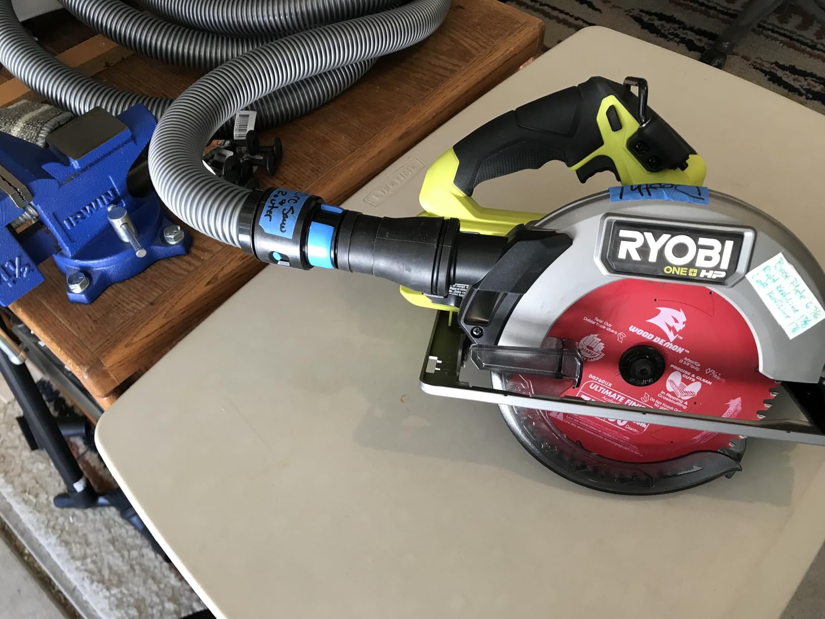 Cen-Tec Systems 94709 Quick Click 16 Ft. Hose for Home and Shop Vacuums with Expanded Multi-Brand Power Tool Adapter Set for Dust Collection customer photo 2