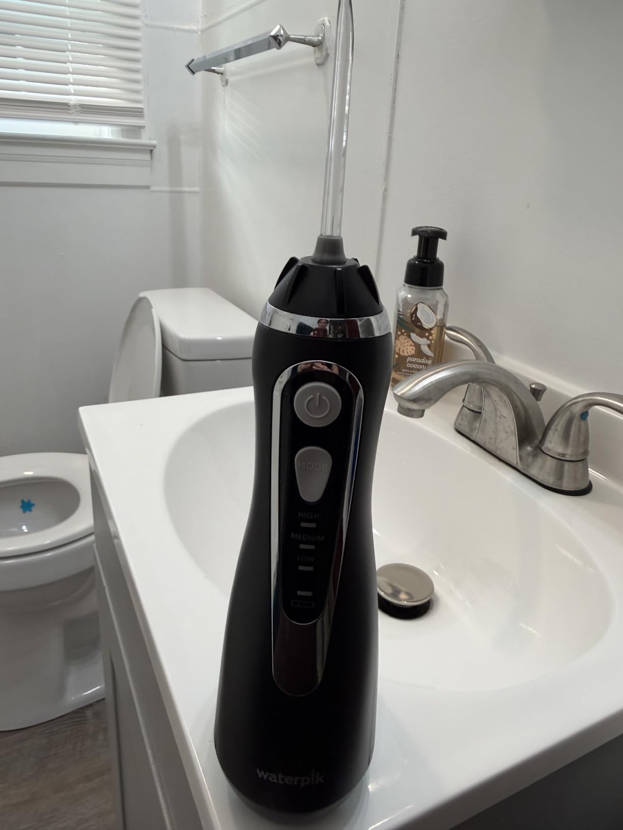 Waterpik Cordless Advanced Portable Water Flosser, Rechargeable, Gray customer photo 1