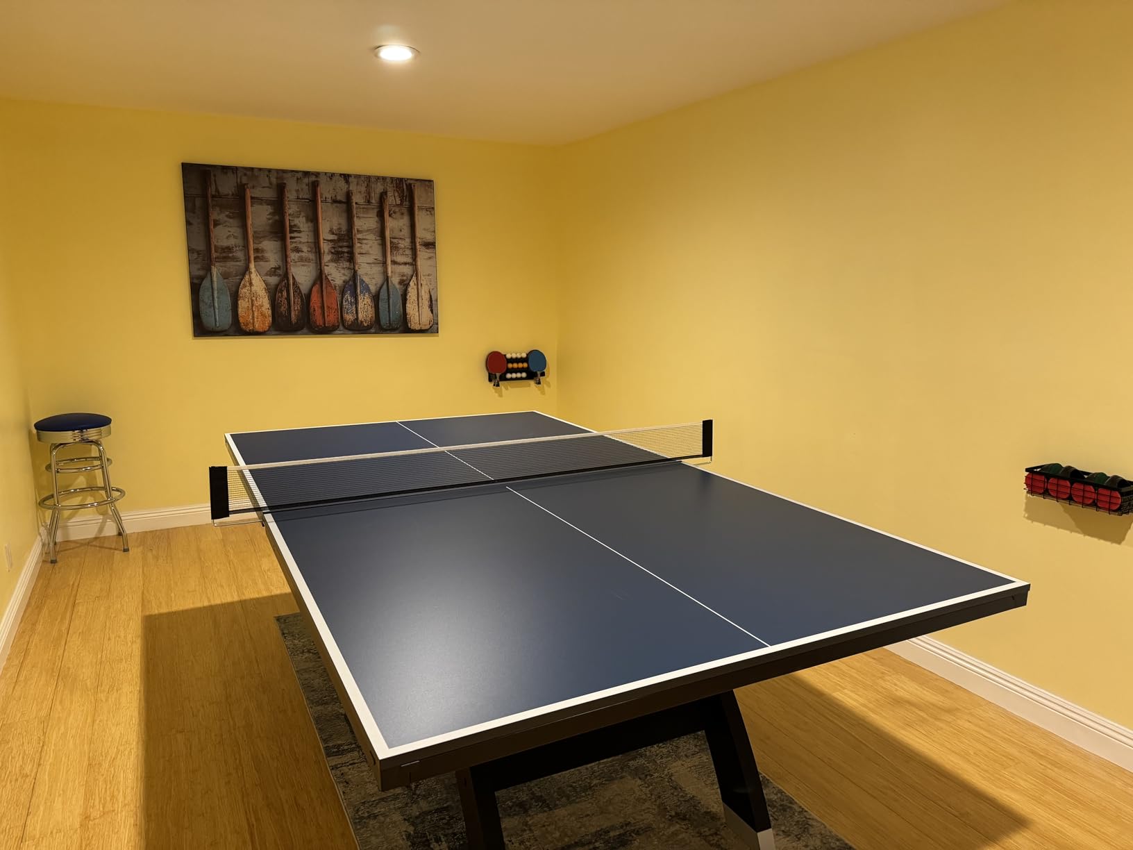 Ping Pong Table for Billiard Table | Conversion Table Tennis Game Table | Table Tennis Table with Ping Pong Paddle Set | Conversion Top for Pool Table Games | Ping Pong Table Top customer photo 1