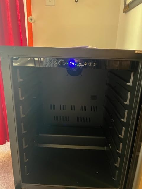 BODEGA 24 Inch wine cooler,under counter wine fridge 52 Bottles with WIFI APP Control Fits Champagne,red, Rose, Built in or Freestanding wine cooler refrigerator for Home Office Bar. customer photo 1