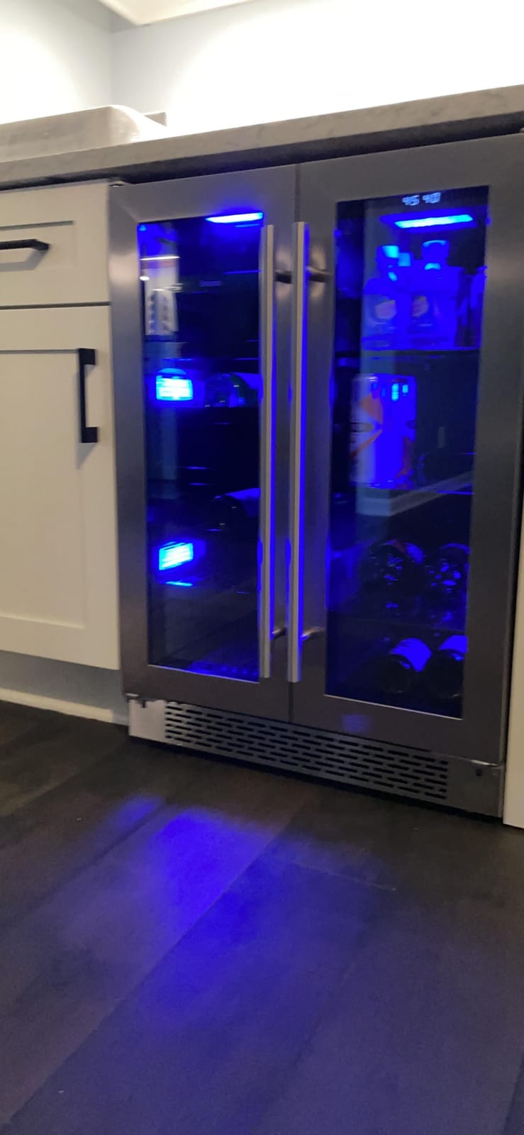 Zephyr Brisas 24 Inch Wine Fridge Dual Zone Under Counter Wine Cooler customer photo 1
