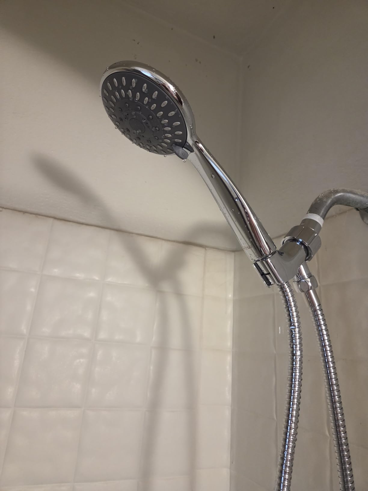 Briout Handheld Shower Head High Pressure 5-Settings with Hose, Chrome customer photo 1