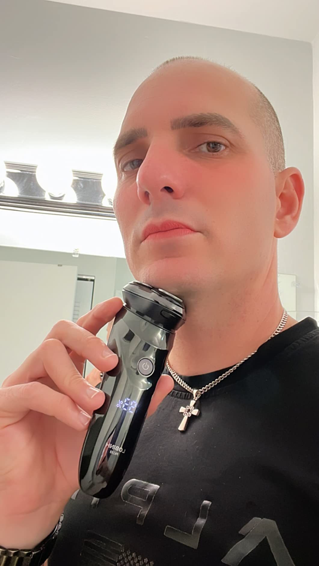 Electric Shaver for Men, 100% Washable Rotary Shaver, Men's Electric Razor customer photo 2
