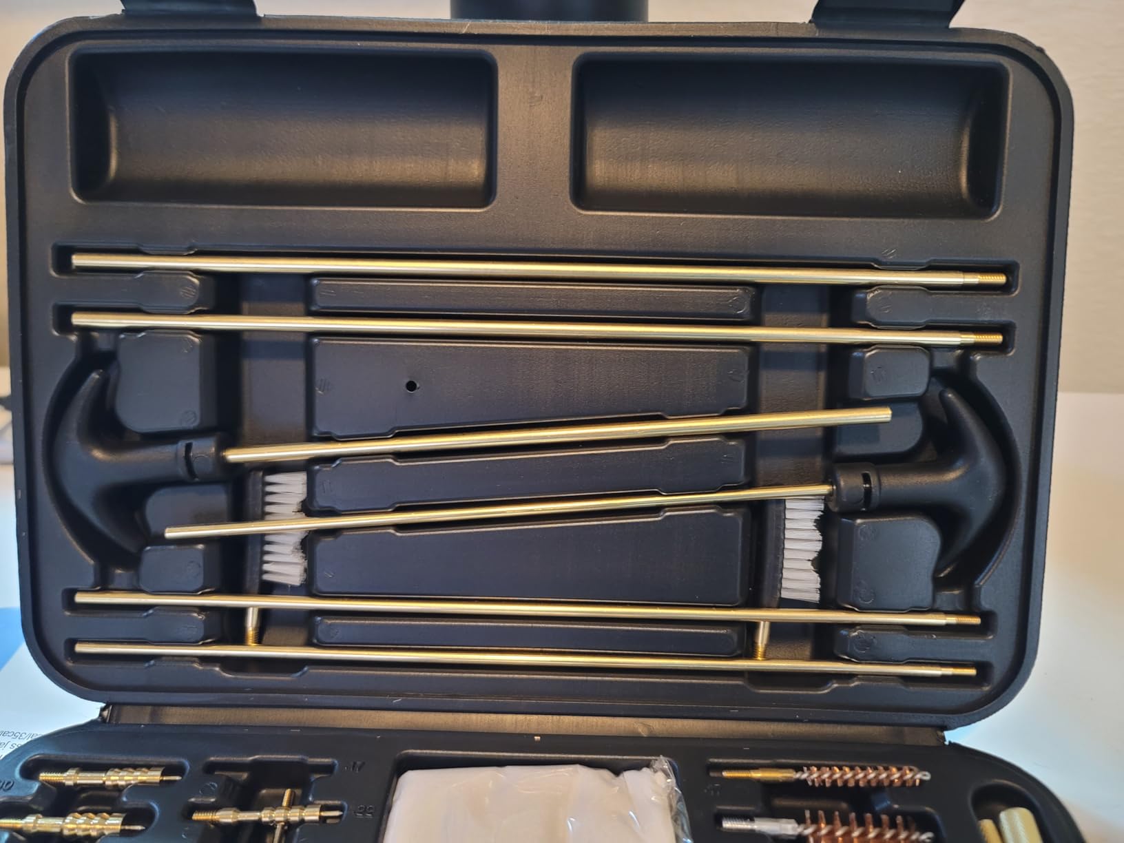 Universal Gun Cleaning Kit, Rifle Cleaning Set with Reinforced Brass Rods, Brass Jags and Slotted Tips customer photo 1