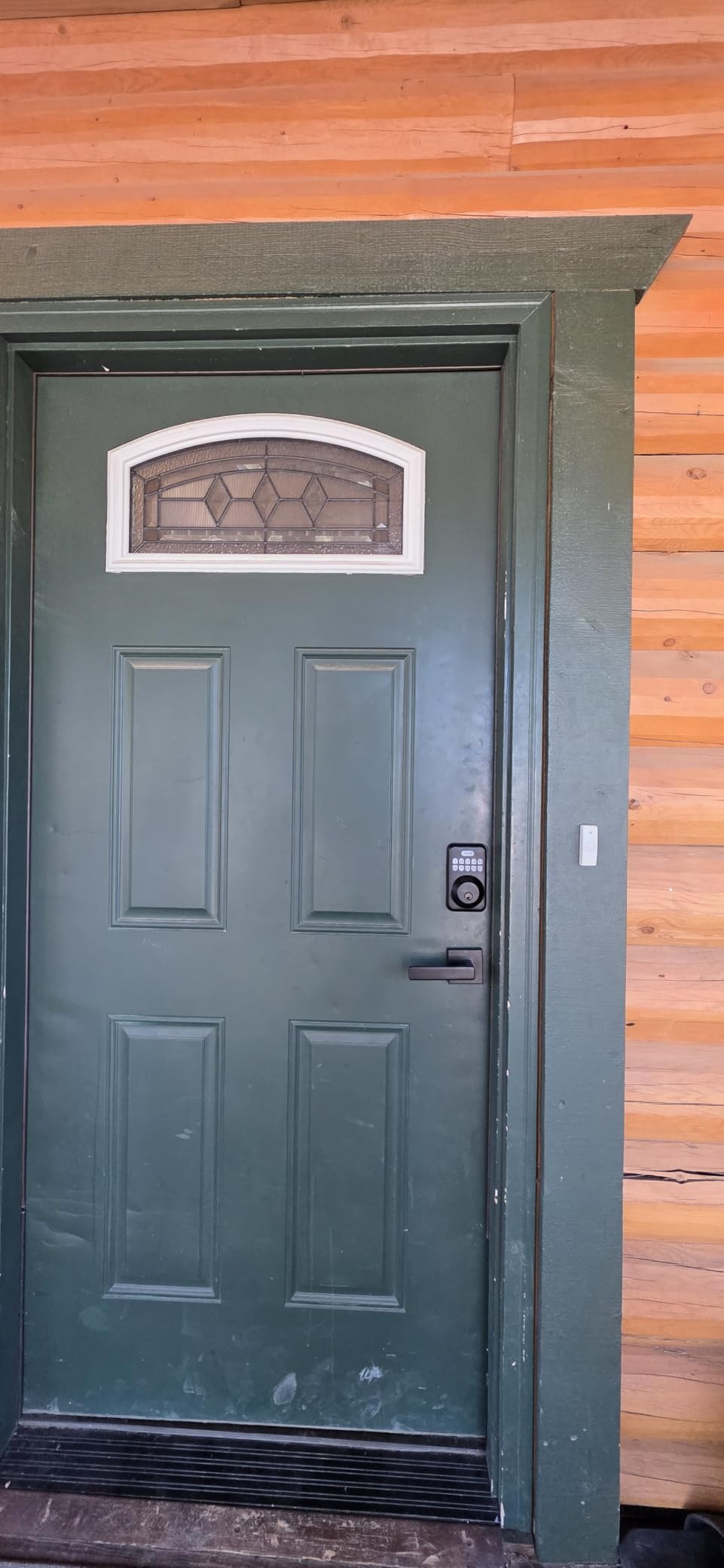 Zowill Keyless Entry Keypad Deadbolt Lock with Handles, Matte Black customer photo 1