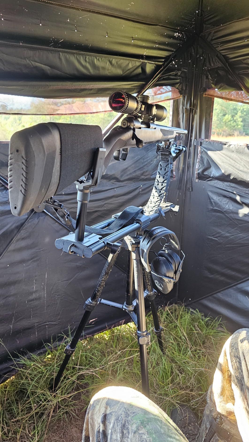 Trakiom Shooting Tripod Hunting Rest Rifle Gun Crossbow Tripod Stick customer photo 1