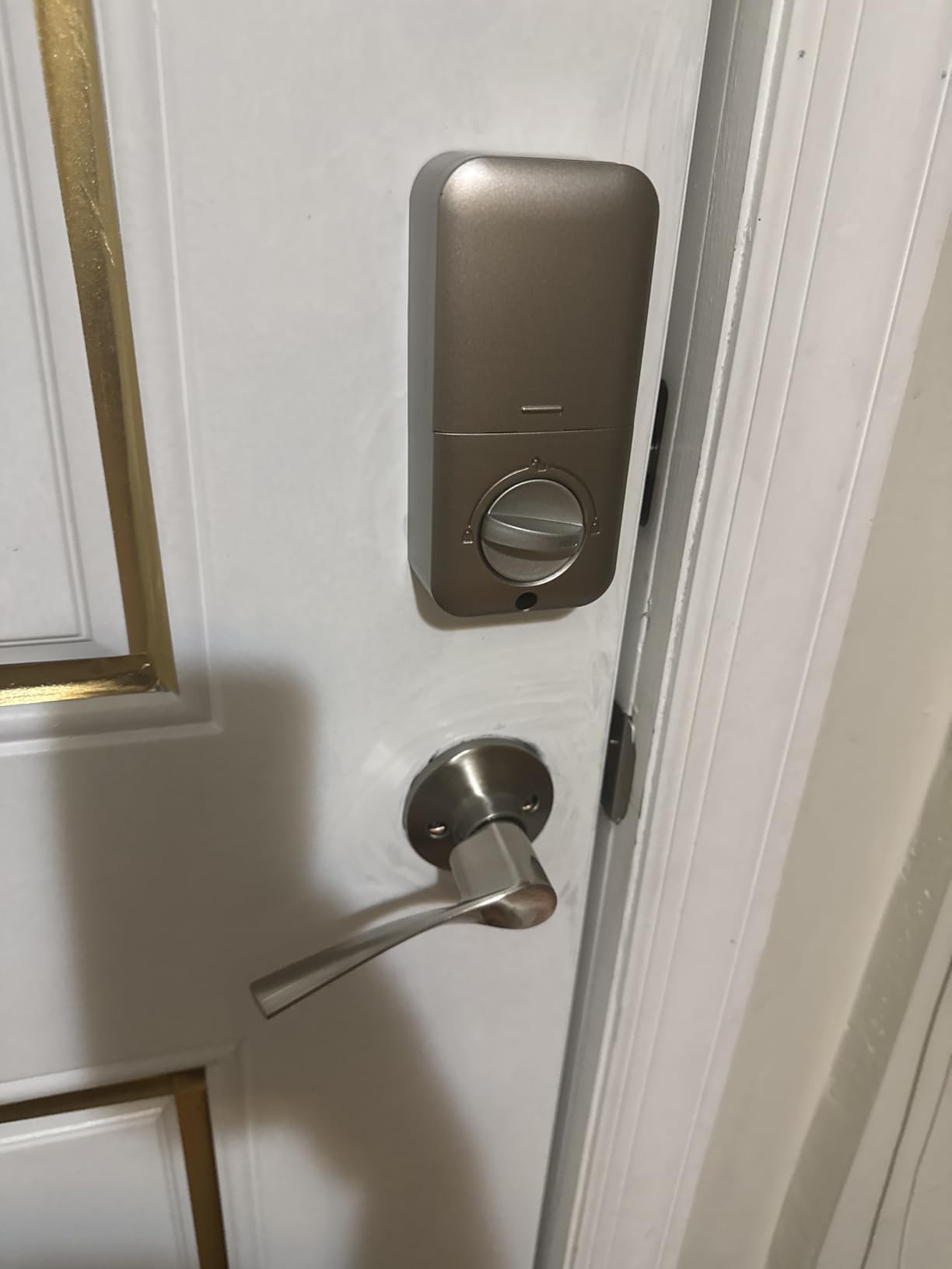 Veise KS01B Keypad Door Lock with 2 Lever Handles Set, Matte Black customer photo 2