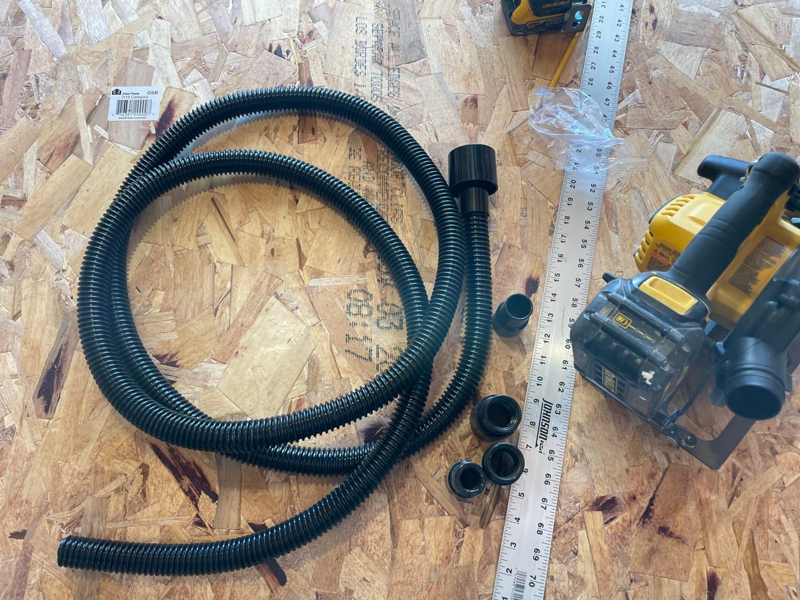 10 Foot Long Dust Collection Power Tool Hose Kit for Multiple Types/Brands customer photo 1