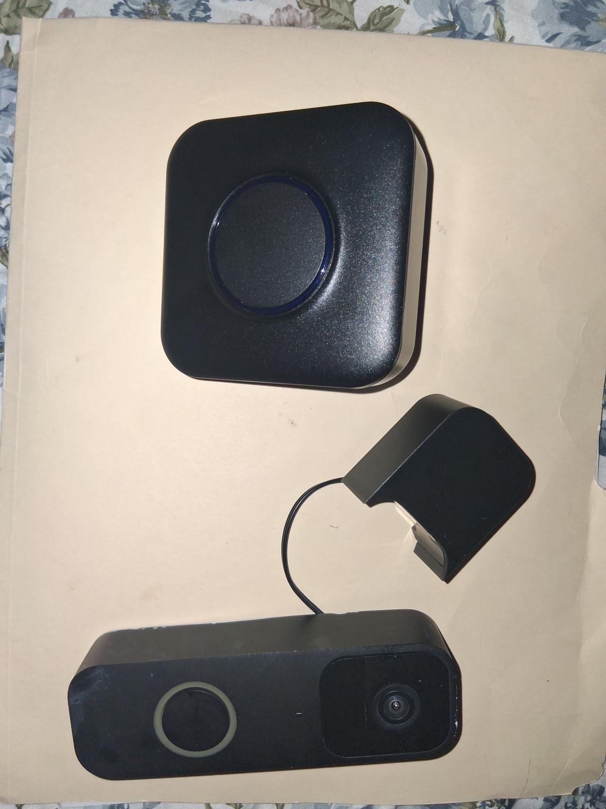 Wireless Doorbell Chime for Blink video Doorbell (1st&2nd&3rd gen) Long Range and Mutiple Chimes, 58 Chime Led Indicator Door Chime for Loft/garage/Office（1Video Doorbell Extender 1 Chime) customer photo 1
