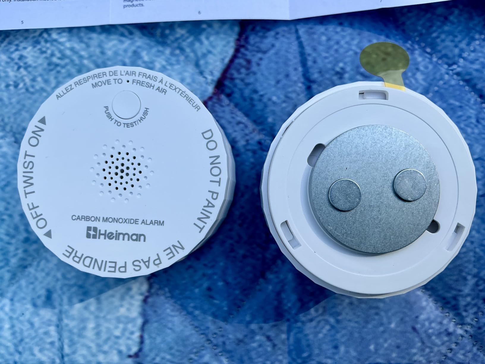 Heiman Carbon Monoxide Detectors, 10-Year Product Life CO Detector, C1-S customer photo 1