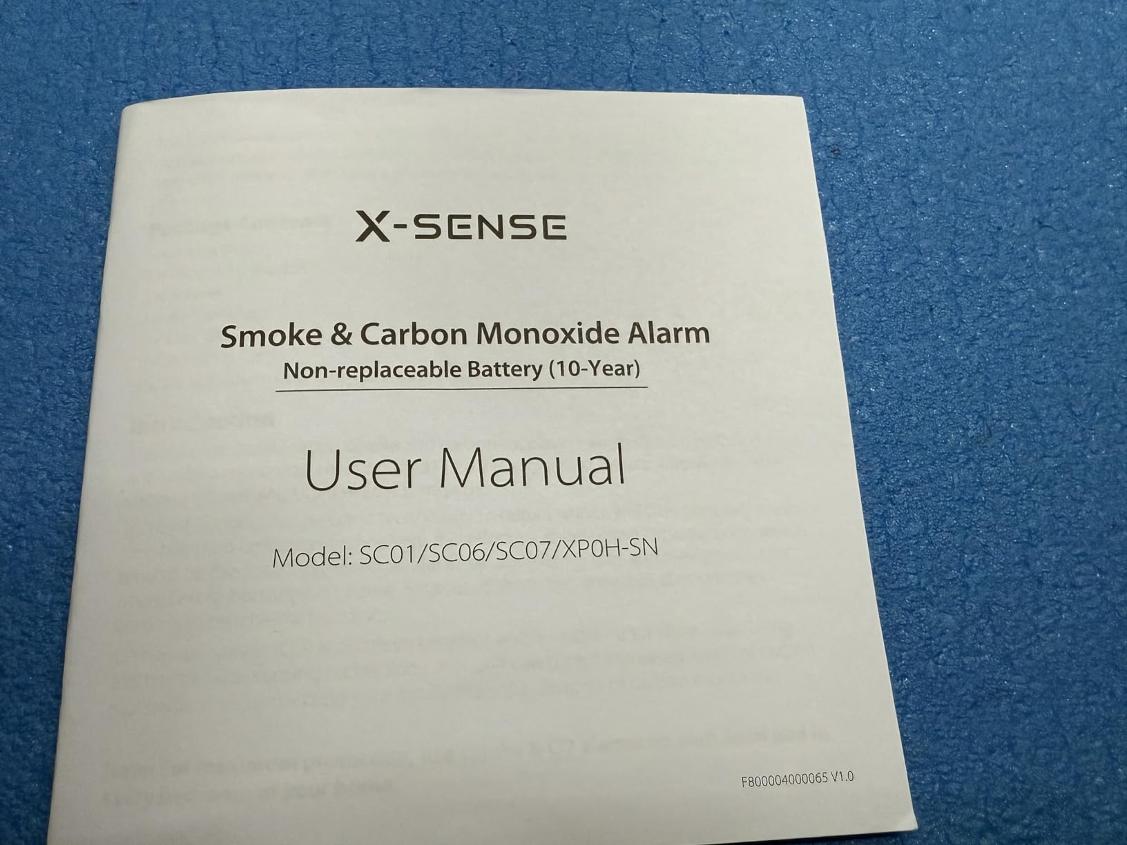X-Sense Smoke Detector Carbon Monoxide Alarm Combo, XP0H-SN, 1-Pack customer photo 1