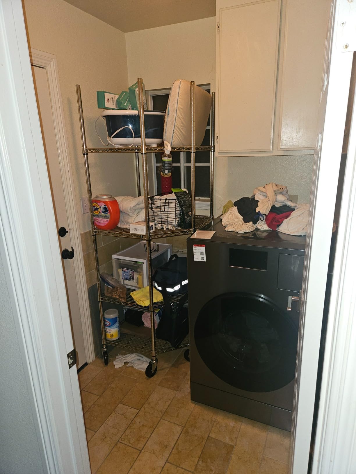 Washer and Dryer Pedestals with Drain Pan & Hose - 27