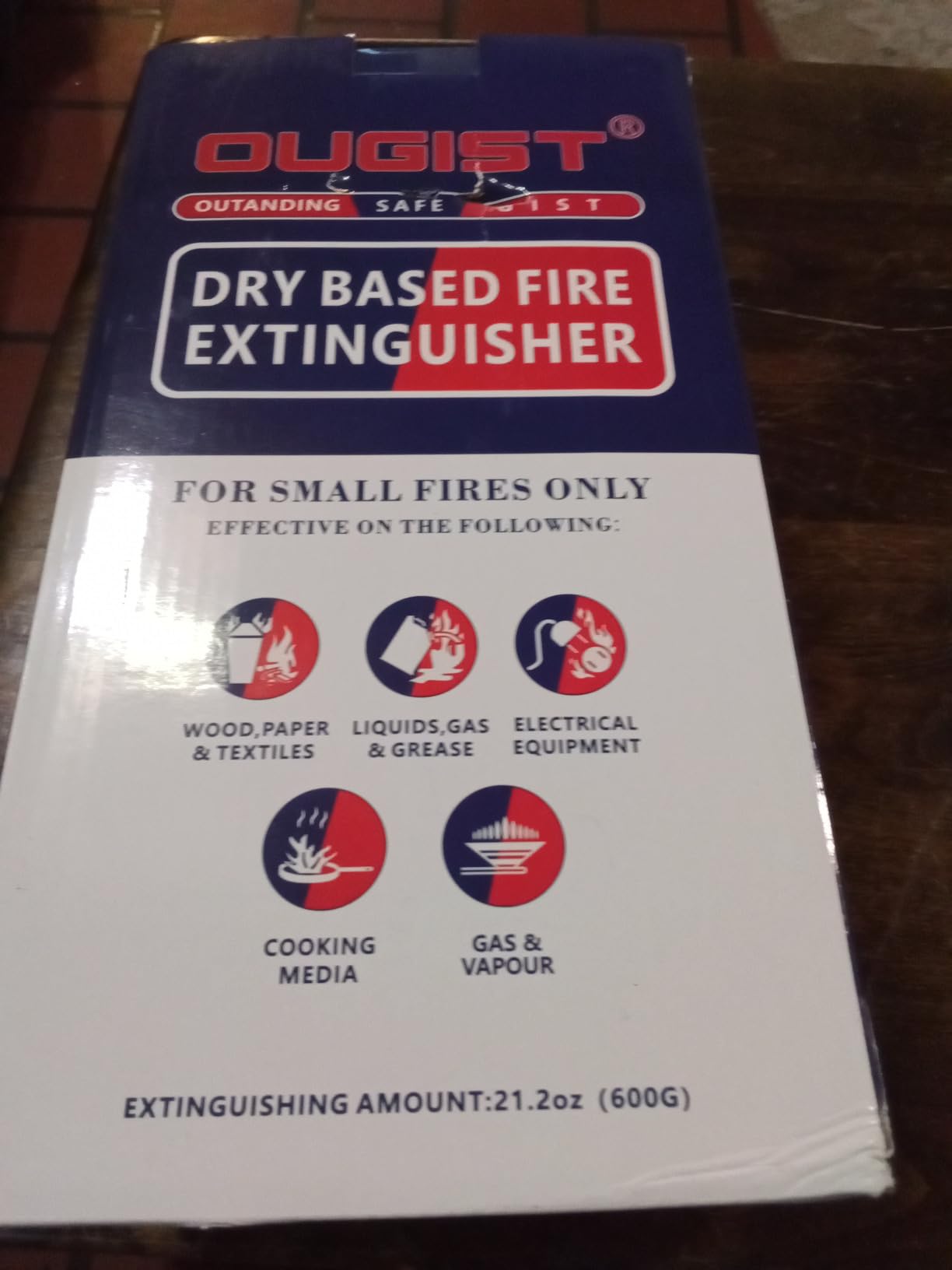 ABC Fire Extinguisher for Home & Vehicle - Portable Dry Chemical Fire Extinguisher | Grease & Electrical Fire Extinguisher for Kitchen, Car, Easy for All Ages to Use (4-Pack, 1.32lb Each) customer photo 2