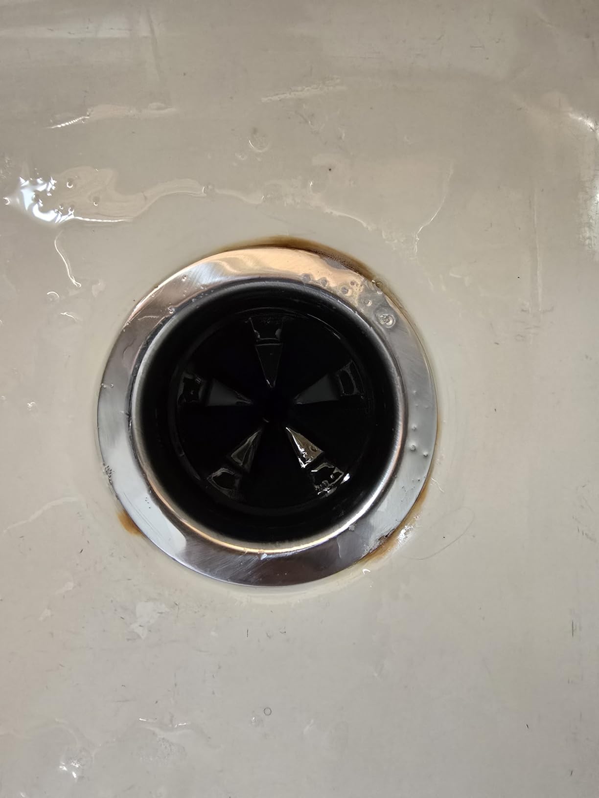 Garbage Disposal 1/2 HP Easy install Quiet with Stopper Power Cord, Kitchen sink Food Waste Disposer Continuous Feed, Stainless Steel Grind Half Horsepower AC Motor Unit (MAX-3) customer photo 2