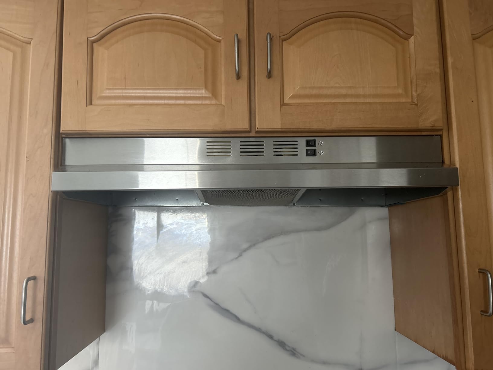 FIREGAS Black Range Hood 24 inch, 300 CFM Under Cabinet Kitchen Hood customer photo 1