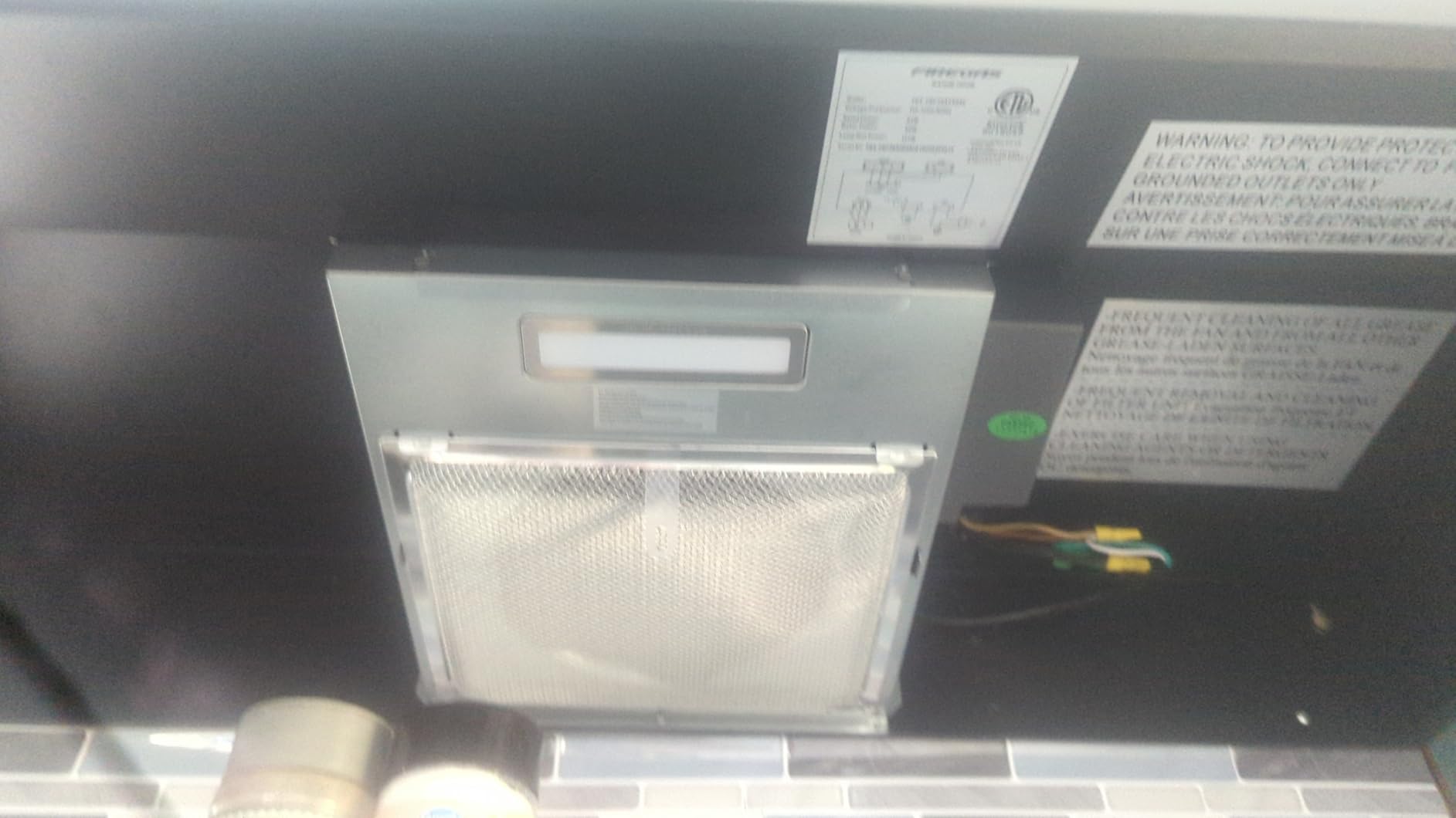 FIREGAS Black Range Hood 24 inch, 300 CFM Under Cabinet Kitchen Hood customer photo 2