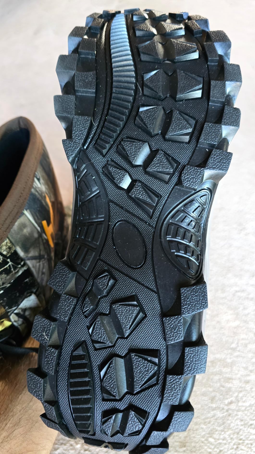 Hunthor 800g Insulated Hunting Boots for Men, Waterproof Rubber Boots customer photo 1