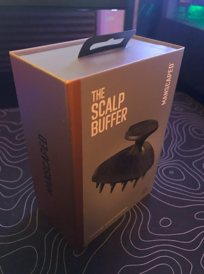 MANSCAPED® The Scalp Buffer Men’s Silicone Head Scrubber customer photo 2