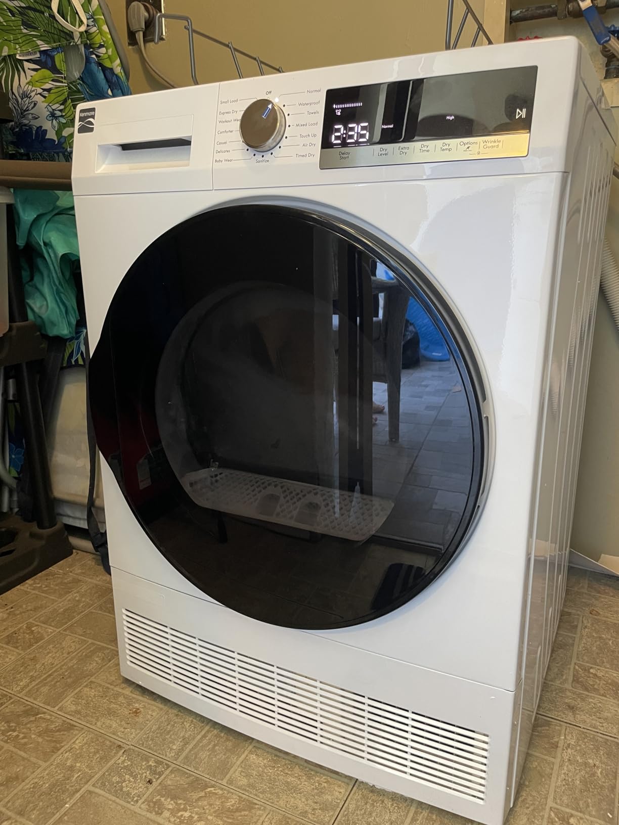 Kenmore 4.0 cu. ft. Ventless Condensing Electric Dryer - White customer photo 1