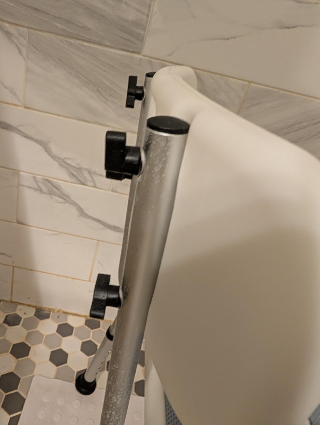 BRITULIF Shower Chair with Arms and Back for Inside Shower, 550 lb Capacity customer photo 2