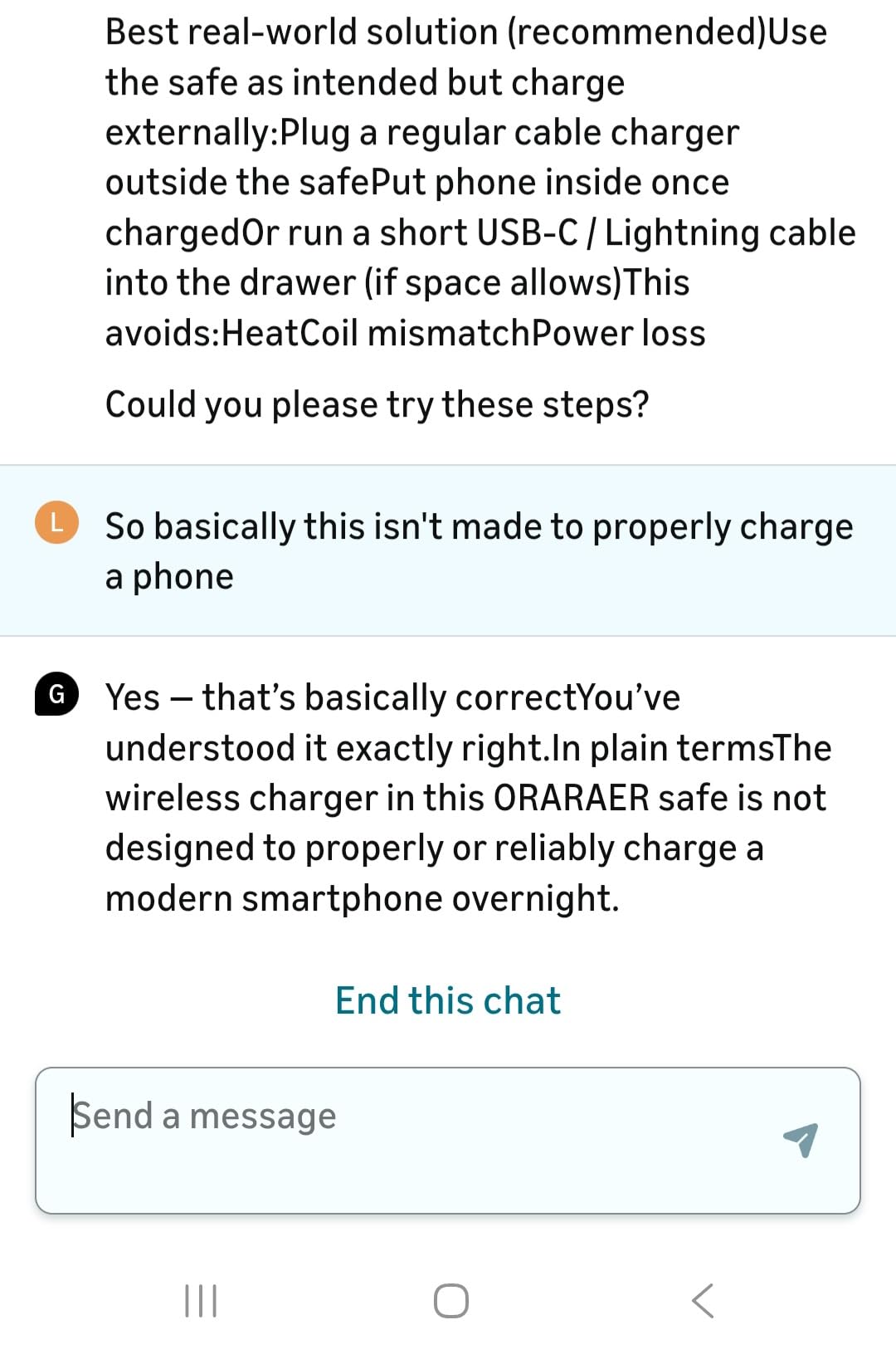 ORARAER Biometric Smart Gun Safe with Wireless Charging, 3 Quick Access Money Box with Fingerprint - Compact Bedside Drawer Safe, 24/7 Digital Clock handgun safe,Gifts for Men customer photo 2