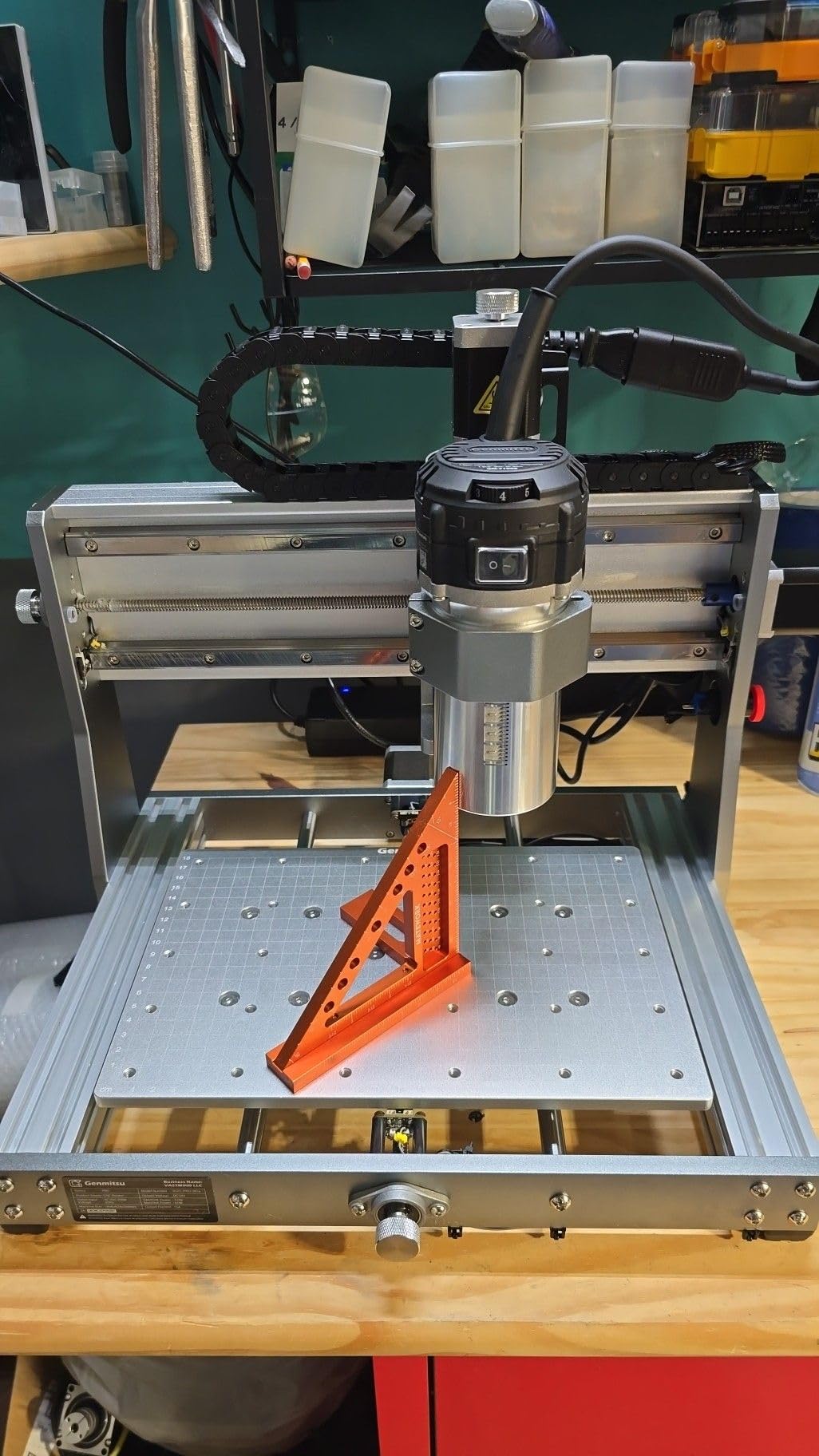 Genmitsu 3020-PRO Ultra CNC Router Machine, All-Metal Engraver for Metal customer photo 1