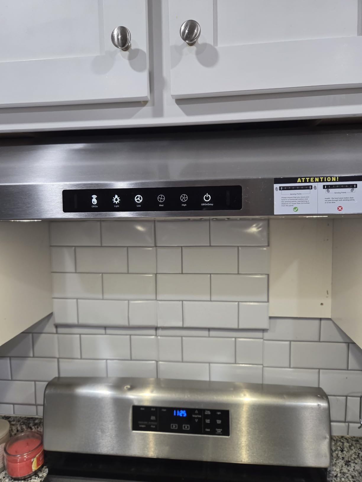 VIKIO HOME 30 Inch Under Cabinet Range Hood, 980CFM Fast Venting Ducted customer photo 2