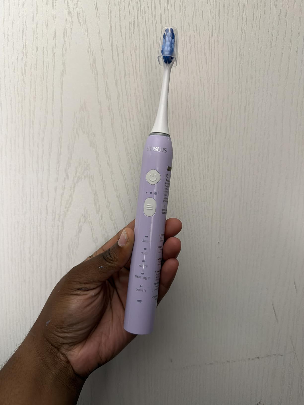 COSLUS C30 Electric Toothbrush for Adults, Ultra-Clean, 1PC, Black customer photo 1