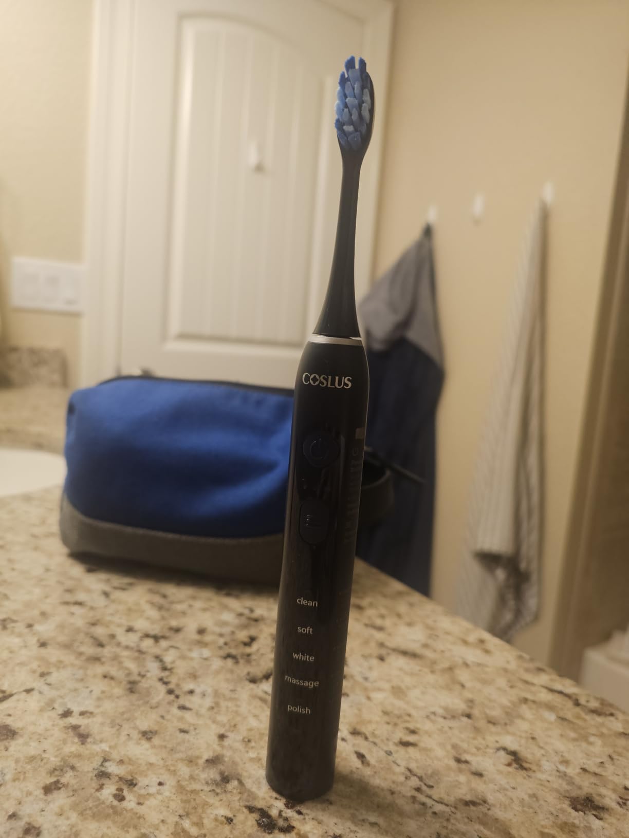 COSLUS C30 Electric Toothbrush for Adults, Ultra-Clean, 1PC, Black customer photo 2