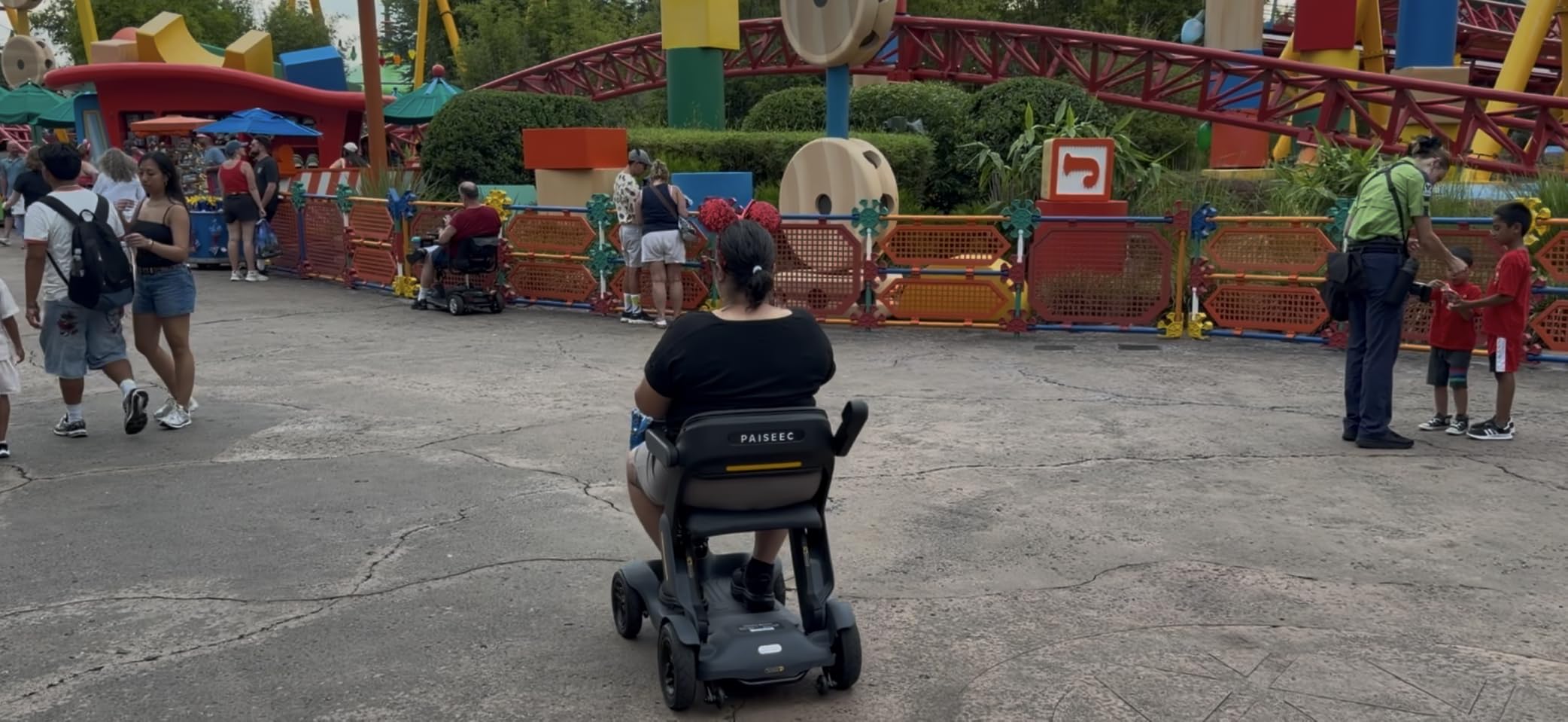 PAISEEC S3 Mobility Scooter for Seniors, 25/40 Mi, 2-Step Fold, Lightweight customer photo 2