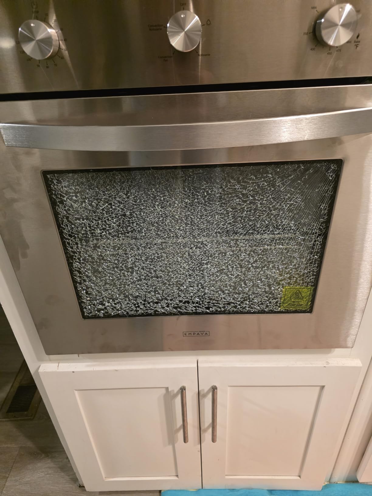 Empava 24 Inch Natural Gas Single Wall Oven with 5 Cooking Modes customer photo 2